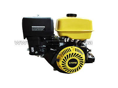 Двигатель м/б   177FE  (9Hp)   (полный комплект) (вал ? 25мм, под шпонку) с електростартером AMG-2