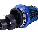 Фильтр воздушный (нулевик) ?28/35/50mm (моющийся, синий) AMG