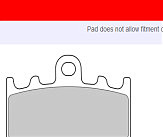 Комплект гальмівних колодок FE FDB2125EFP