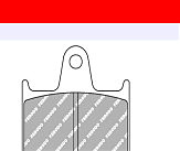 Комплект гальмівних колодок FE FDB2111EFP