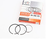 Кольца поршневые Honda DIO ZX50 40мм STD (замки верхние)