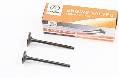 Клапан впускной, выпускной к-кт Honda SH150cc &mdash; (d=27mm; h=81,7mm/d=23mm; h=80,2mm)