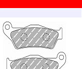 Комплект гальмівних колодок FE FDB2018EFP