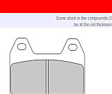 Комплект гальмівних колодок FE FDB2042EFP