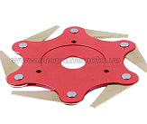 Нож мотокосы   6T   (сегментный) тип 2 YSTH-C062 AMG-2