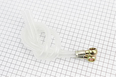 Трубка &mdash; шланг топливный L-390mm, к-кт 2шт