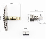 Полумесяц, храповик, втулка кикстартера Honda DIO AF-18, к-кт