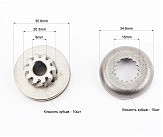 Храповик кикстартера Yamaha JOG + шайба, скоба