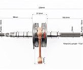 Коленвал Yamaha BWS 50/GEAR