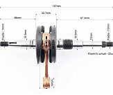 Коленвал Honda TACT AF16