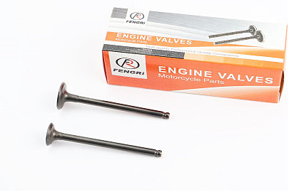 Клапан впускной, выпускной к-кт Honda AF-61/62 (d=20,4/16,3мм; h=79,5мм)