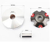 Вариатор передний к-кт Suzuki LET'S ТЮНИНГ (внутренняя щека 14мм)