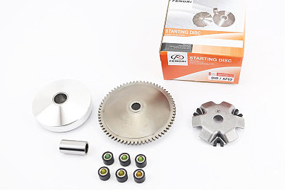 Вариатор передний к-кт Honda AF62 + втулка + шестерня стартера