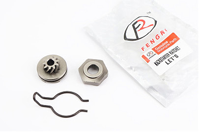 Храповик кикстартера Suzuki LET'S, к-кт 3 детали