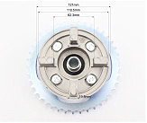 F5 Панель демпферная со звездой в сборе