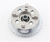 V200N Панель демпферная с подшипником + звезда 428*38 в сборе, (высота посадки звезды - 33мм)