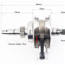Колінвал в зборі CGB-250cc