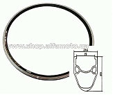 Обод велосипедный 26 (36 спиц, алюминий, двойной) FM