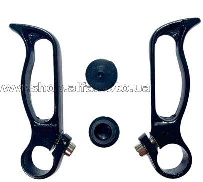 Упоры для рук велосипеда   (рога)   (фигурные, mod 01-04) BBC-2