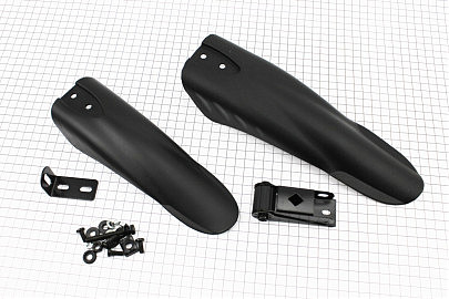 Крылья пластмассовые 16-20" CHILD, чёрные FL-608