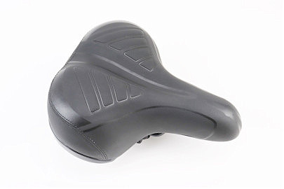 Сиденье ХВЗ 250x210мм, чёрное C-060