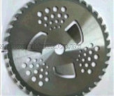 Нож мотокосы   40T   (?255/25.4 mm)   (победитовые зубья) с 3я подрезами SVET