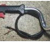 Ручка газа   в сборе мотокосы   (с трубой зигзаг) SVET