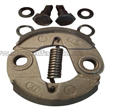 Колодки сцепления   мотокосы   (длинная пружина) (с болтами шайбами ) SVET