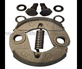 Колодки сцепления   мотокосы   (длинная пружина) (с болтами шайбами ) SVET