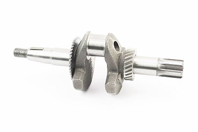 Коленвал 168F/170F (Dшейки-30mm, H-85mm, L-235mm) под шлиц D-25mm (есть резьба со стороны шлицов)