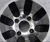 Диск колеса ATV 22*10-10 (4 отверстия) (алюминий) JPX