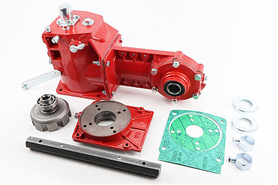 Редуктор полуоси+коробка КПП в сборе (2-вперед, 1-назад) Тип 2