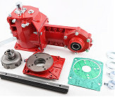 Редуктор полуоси+коробка КПП в сборе (2-вперед, 1-назад) Тип 2