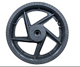 Колесо для детских колясок 12 * 1,75 L1202 (пластик)  LTK