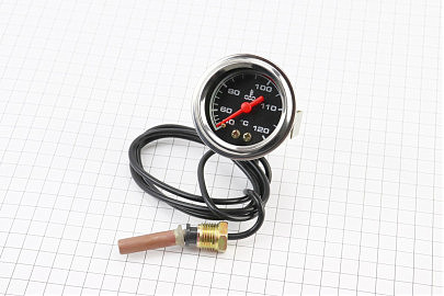 Датчик температуры L-1,4m, с указателем 0-120 С, D-53mm, Тип 1