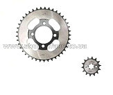 Звезды трансмиссии (пара) Delta, Alpha 428-17T + 428-39T JING