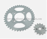 Звезды трансмиссии (пара) Delta, Alpha 428-14T + 428-39T JING