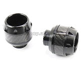 Крашпеды-слайдеры (отбойники) универсальные, КАРБОН к-кт 2шт   FLD