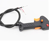 Ручка газа + трос Тип 5, (курок 