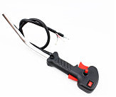 Ручка газа + трос Тип 1, (курок 