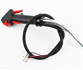 Ручка газа + трос Тип 2, (курок 