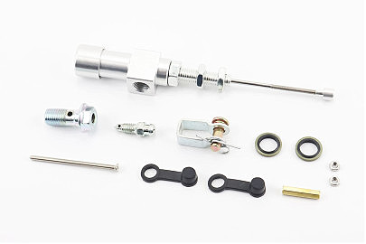 Цилиндр гидравлического сцепления 12,7мм (шток), Хром