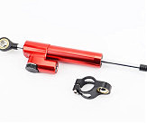 Демпфер руля линейный универсальный, красный