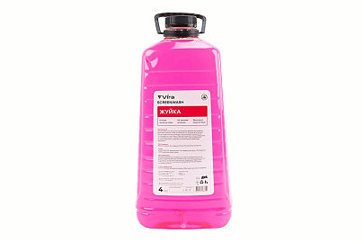 Жидкость  для чистки стекол летняя (в бачок омывателя), "Жуйка" 4L