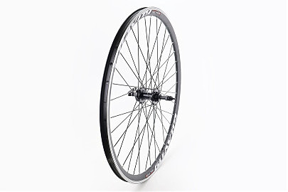 Колесо 29" заднее V/Disk-brake, обод и втулка 14Gx36H алюминиевые, пром-подшипники 6200 2RS, под вольнобег, крепл. эксцентрик, " GRAVITI"