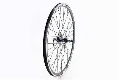 Колесо 27,5" заднее Disk-brake, обод "капля" и втулка 14Gx36H алюминиевые, пром-подшипники NECO MS31R, под вольнобег, крепл. эксцентрик, "GRAVITY"