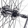 Колесо 27,5" заднее Disk-brake, обод "капля" и втулка 14Gx36H алюминиевые, пром-подшипники NECO MS31R, под вольнобег, крепл. эксцентрик, "GRAVITY"