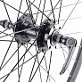 Колесо 27,5" заднее Disk-brake, обод "капля" и втулка 14Gx36H алюминиевые, пром-подшипники NECO MS31R, под вольнобег, крепл. эксцентрик, "GRAVITY"