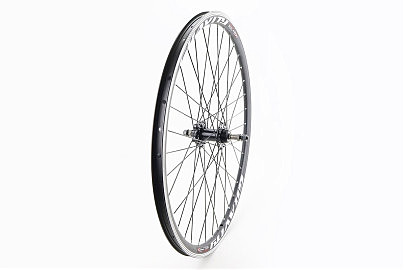 Колесо 27,5" заднее V/Disk-brake, обод и втулка 14Gx36H алюминиевые, под вольнобег, крепл. гайка, "GRAVITY"