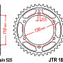 Зірка задня JT JTR1876.42 42x525